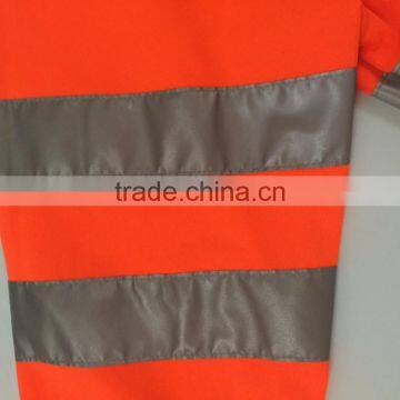 Polyester Inner Brush Fleece Jacket Safety Sweatshirt Meet EN ISO20471 photo-5