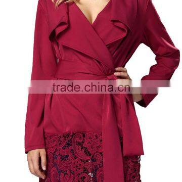 Fashion Women Woolen Trench Coats For Sale 2017 photo-5