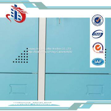 Chinese Furniture KD 6 Door Storage Wardrobe Color Metal Used School Lockers for Sale photo-5