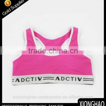 Exporting high quality fashionable youth cotton bralette for Girls