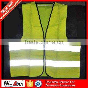 hi-ana reflective1 Free sample available high visibility green safety reflective jacket