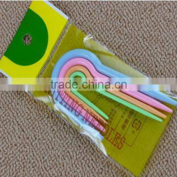 Plastic U-shaped Twist Knitting Needle /Sweater Woolen Weaving Tools photo-2