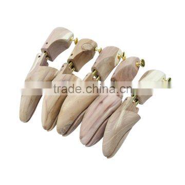 American Red Cedar Wood Type Wooden Shoe Stretcher With Metal Cap photo-2