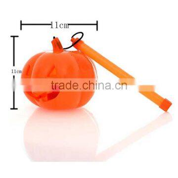 Halloween Outdoor Flashing Toy Plastic Portable LED Lantern Pumpkins Light For Child photo-4