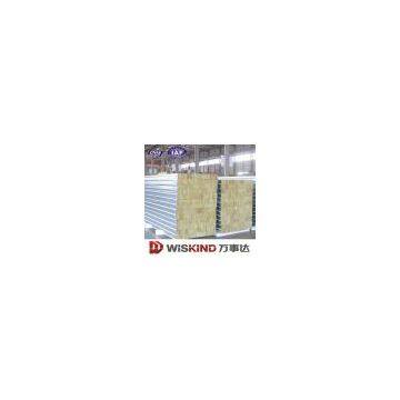 fireproof rock wool sandwich panel