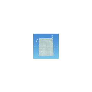 OEM Halogen White LDPE, Nylon, Non Woven Drawstring Bags for Shopping