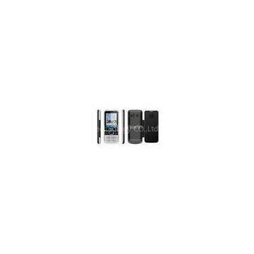 Black Dual Sim bar cell phone 500mAh with 8G TF card