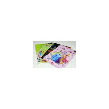 Colorful UV Children Story Coloring Book Printing Service With Art Paper