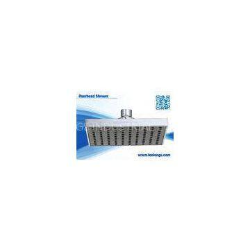 High Efficiency Water Softener Square Shower Head , Overhead Rain Shower Head