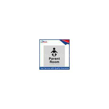 Parent Room / Baby Change Room Braille Door Signs For Baby Care