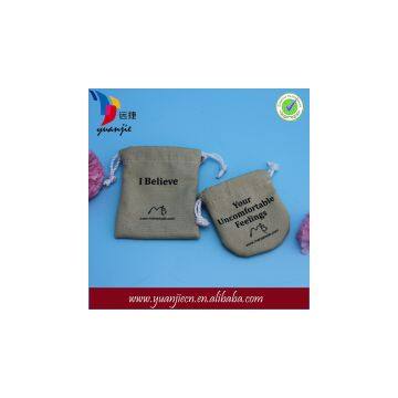 new stylish karge cotton dust pouch for handbag