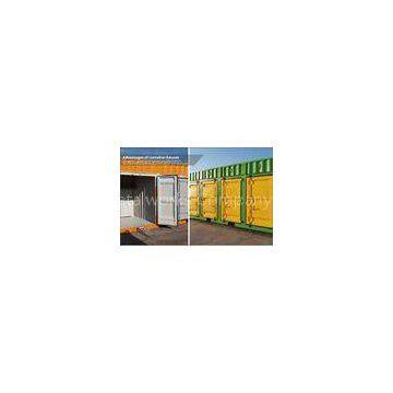 20\' Modular Shipping Container House / Prefabricated Homes with color steel frame