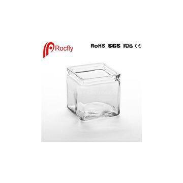 Square Glass Jar