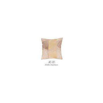 18 x 18 Dandelion Jacquard Pillow Cover Square Custom With Invisible Zipper