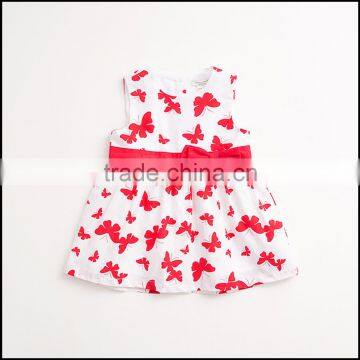 digital print 100% cotton baby frock designs