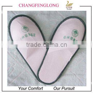 Nonwoven slipper /Travel Slippers Cheap Closed toe Non woven SPA Slippers