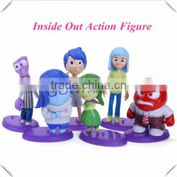 Hot Movie Inside Out action figure set of 6pcs PVC dolls wholesale price