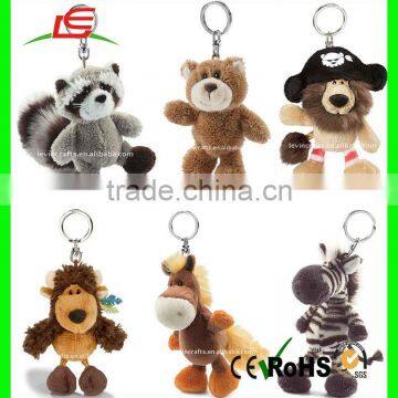 Factory Customized Hot Selling Lovely Plush Star Shaped Keychain photo-2