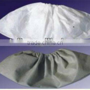 Disposable PP/PE indoor cleanroom&outdoor dustproof/waterproof shoe cover, PE overshoes