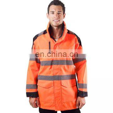 3M hi vis workwear road safety waterproof jacket