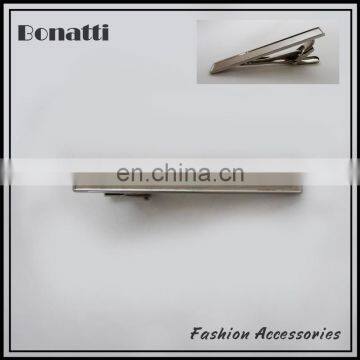 classic groove nickel tie clips
