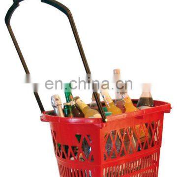 METO Rolling Shopping Basket