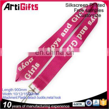 Wholesale cheap custom printed neck lanyards no minimum order