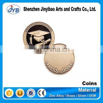 metal crafts gold supplier custom make replica copy metal coins