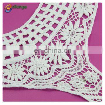 Bailange Neck Design White Color Cotton Material Indian Suits Neck Designs photo-2