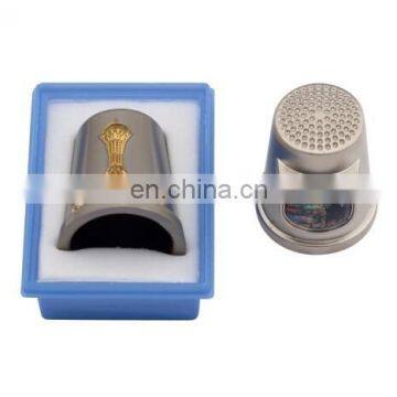 Top quality custom design metal gift collection souvenir thimble