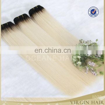 Best quality 100 human hair two tone hair extension wholesale