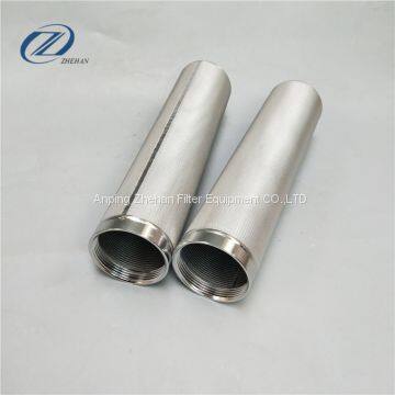 factory OEM&ODM stainless steel 304/316/316L sintered filter element