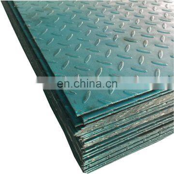 st37 8mm thickness Checkered Steel Plate Sizes 8mm checker sheet weight