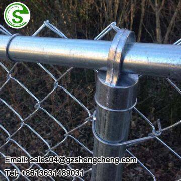 Hot galvanized used chain link fence for sale farm fencing