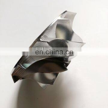 TD04 45.47/60.48mm 11+0 Blades High Performance Turbocharger Milling/aluminum 2618/billet Compressor Wheel