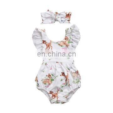 Wholesale Clothes Custom Baby Romper Pretty Cute Duck Children's Romper photo-5