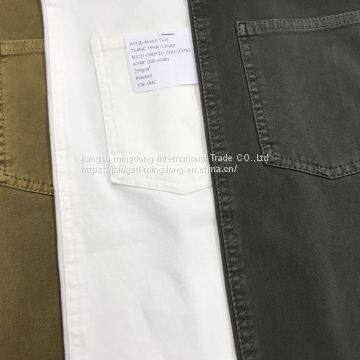 73.8%Cotton 19%Rayon 7.2%Spandex Bi-Stretch Peached Twill Fabric photo-3