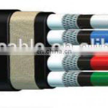 Rubber Cabtire Cable 2PNCT 1 x 2SQ 4*3.5mm2 0.6/1kv Elevator Drum Reel Submersible Pump EPR Rubber Cable PCP Sheath photo-2