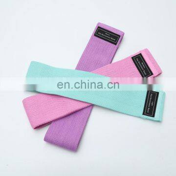 Free Shipping 3PCS Latex Fabric Workout Fit Long Resistance Bands photo-3