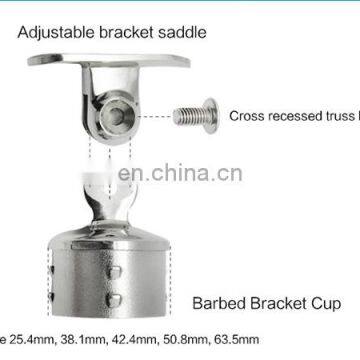 Stainless Steel Wall Mounted Adjustable Handrail Bracket photo-6