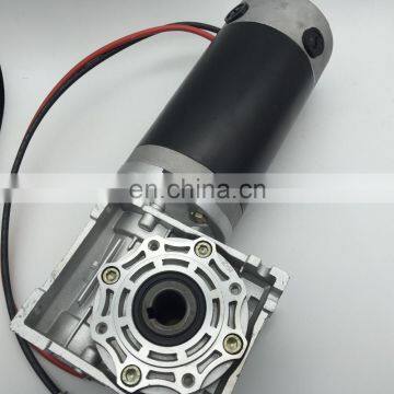 high quality Electric Dc Worm Gear Motors in 12v 24v 48v, with worm bearbox NMRV030, NMRV040