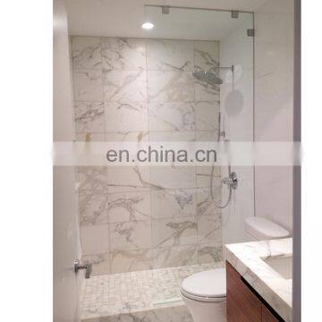 Hot selling walk in tempered glass shower door