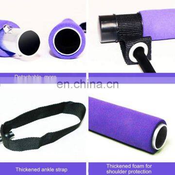 Portable Yoga Resistance Bands Pilates Stick BodybuildingGym Rubber Tube Elastic Bands Fitness Equipment Pilates Bars photo-3