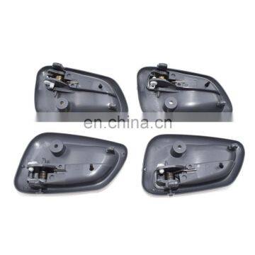 4Pcs For Chevy Suzuki Inside Interior Door Handle Front & Rear Gray photo-4