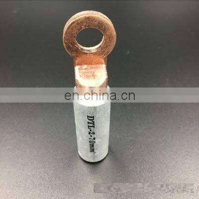 export Copper aluminium cable terminal  and copper connection lug DTL70mm DTL95mm DTL120mm DTL150mm DTL185mm DTL