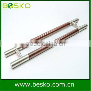 New Design Exterior Pull Door Handles Glass Door Wooden Handle Quality Choice photo-3