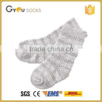 Solid color Baby unsiex cotton casual Anti-Slip socks OEM