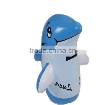 Dolphin shape inflatable water toys for advertising
