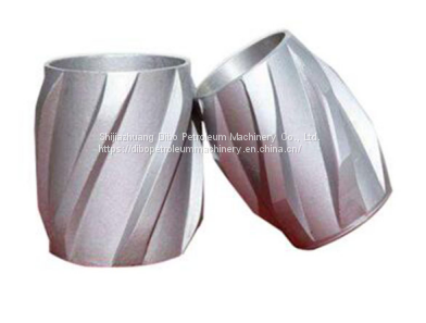 Aluminium Alloy Spiral Vane Solid Rigid Centralizer