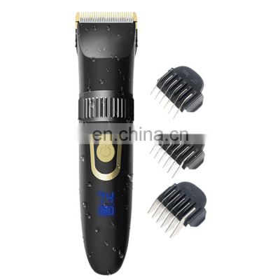 Professional Rechargeable Cordless Pet Electric Hair Clipper Waterproof Dog Hair Trimmer